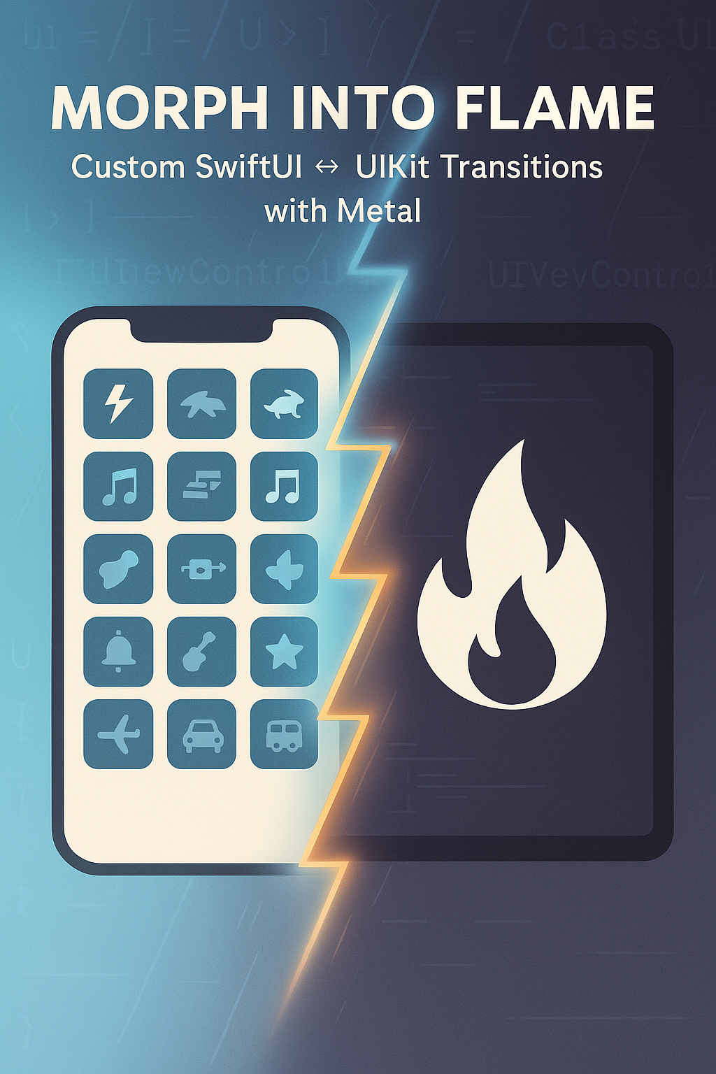 🎸 Morph Into Flame: Building a Custom SwiftUI-to-UIKit Image Transition