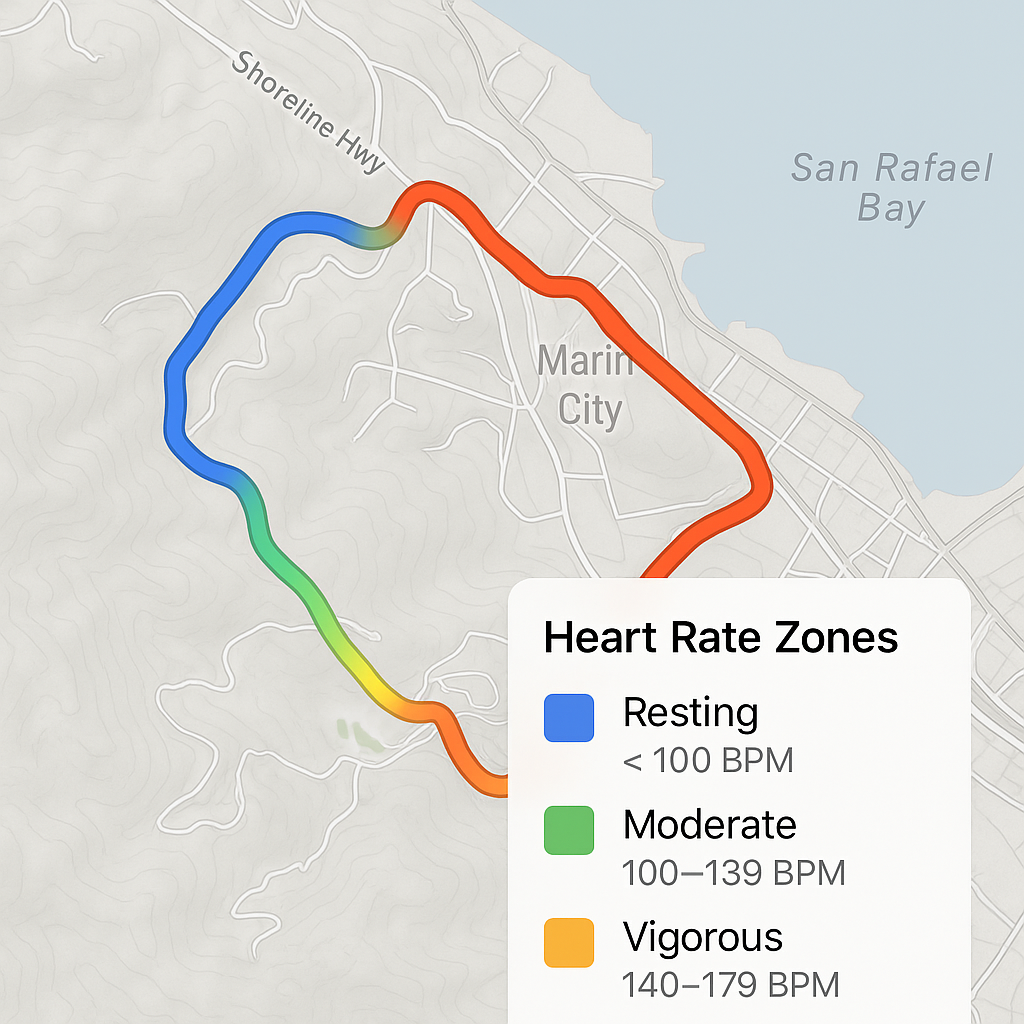 Building a Heart Rate Heat-Map with SwiftUI + HealthKit